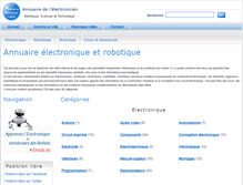 Tablet Screenshot of annuaire.positron-libre.com